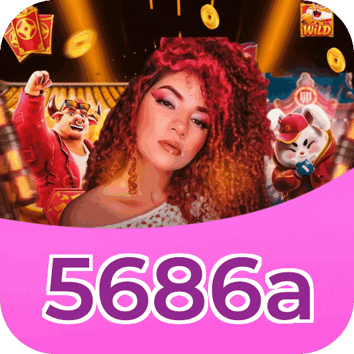 Interface do aplicativo 5686a mostrando jogos disponíveis no iOS e Android